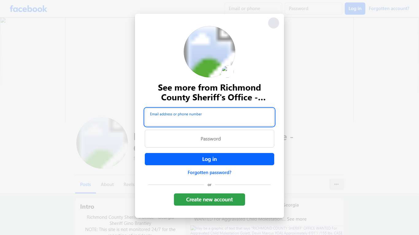 Richmond County Sheriff's Office - Georgia | Facebook